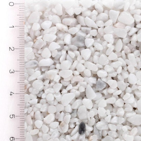 Bianco Carrara mermerni granulat 2-4 mm
