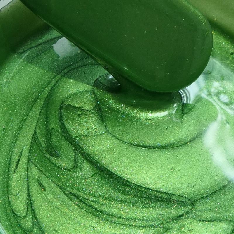 Zeleni metalik pigment za epoksi smolu
